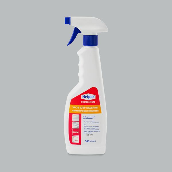 HELPER Prof. Засіб д/чищення сантех. поверхонь 500мл